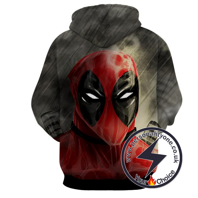 Deadpool - Deadpool 3D - Hoodies